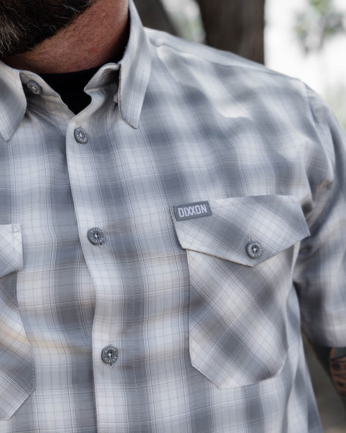 ALPINE 5YR BAMBOO SHORT SLEEVE BUTTON UP - MENS